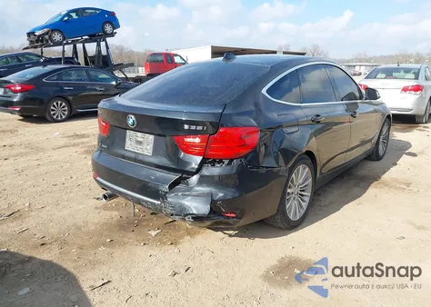 2014 BMW 335I Gran Turismo xDrive из США, поврежденный, VIN WBA3X9C53ED153361